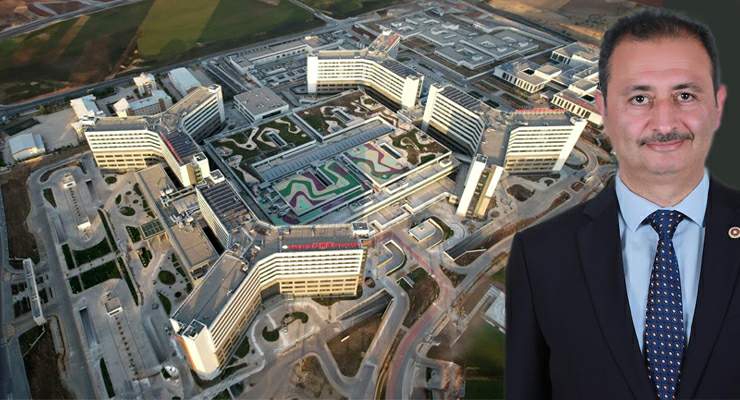 750 yataklı 200 yoğun bakımlı “Şehir Hastanesi” proje süreci ilerliyor