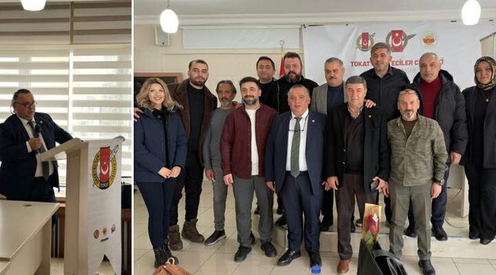 Tokat Gazeteciler Cemiyeti Kongresi’nde Başkan Özdemir güven tazeledi