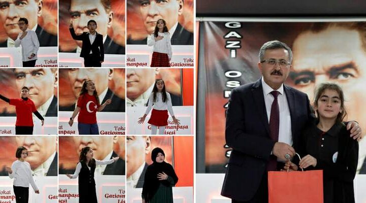 Tokat’ta İstiklal Marşı’nı en güzel okuyan sesler belli oldu