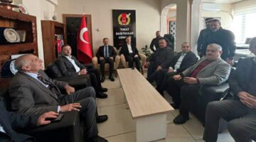 AK Parti Heyeti’nden Tokat Gazeteciler Cemiyeti’ne “Hayırlı Olsun” ziyareti