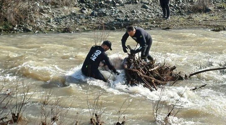 Tokat’ta kaybolan kadın dere yatağında ölü bulundu
