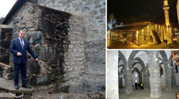 Tokat’ta 881 yıllık tarihi cami Osmanlı hamam sistemiyle ısıtılıyor