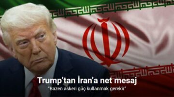Trump, “İran iyi niyetle müzakere etse harika olurdu ancak henüz bu noktaya ulaşamıyorlar”