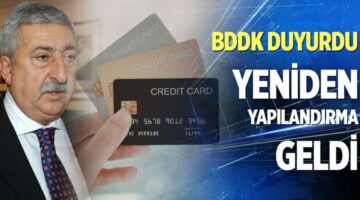 Palandöken, “Kredi kartlarına yapılandırma piyasaları canlandıracak”