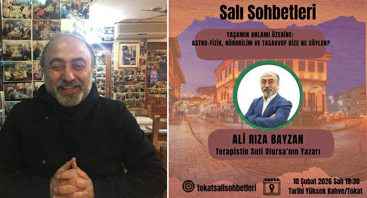 Bu hafta Salı Sohbetleri’nin konuğu “Ali Rıza Bayzan”