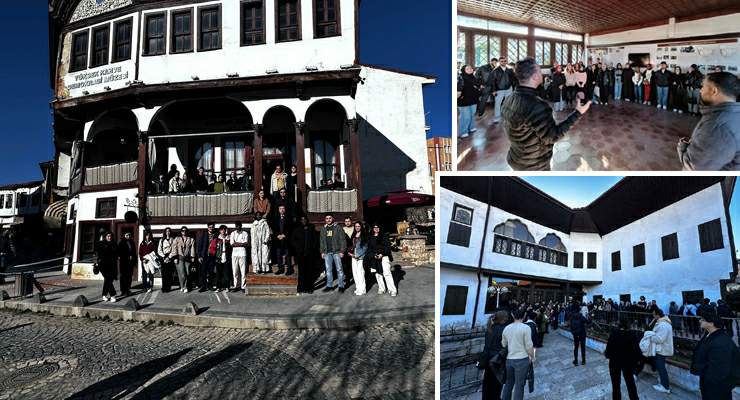 TOGÜ öğrencilerinden seçmeli ders kapsamında “Kültür Gezisi”