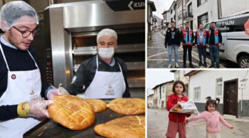 Tokat Belediyesi’nden hergün sıcak “Ramazan Pidesi” hizmeti