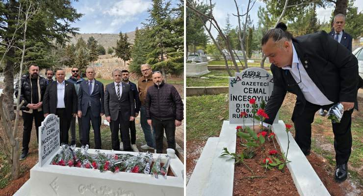 Cemal İncesoyluer mezarı başında anıldı