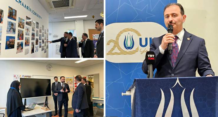 Gurbette “Ramazan” buluşması, Vekil Cüneyt Aldemir Hollanda’da vatandaşlarla bir araya geldi