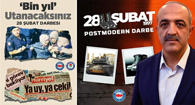 Başkan Ceylan 28 Şubat Süreci’nin 29. yılında basın açıklaması yaptı