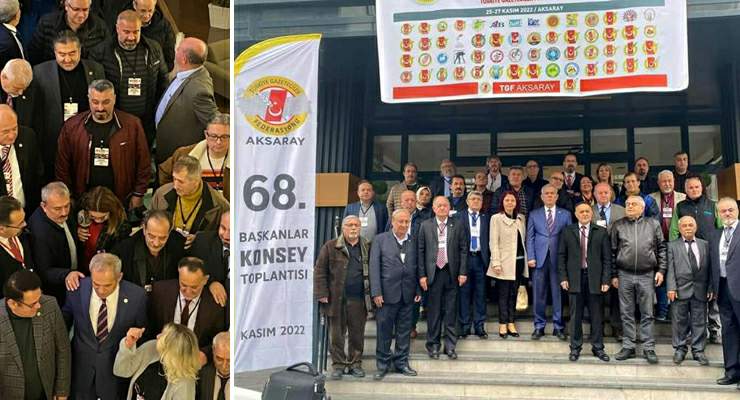 TGF 70. Başkanlar Konseyi Eskişehir’de toplanıyor