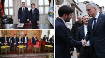 Sağlık Bakanı Memişoğlu, Başkan Yazıcıoğlu’nu ziyaret etti