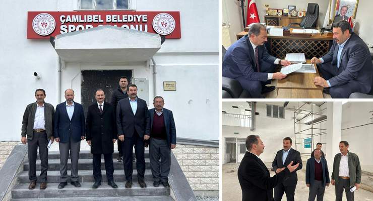 Çamlıbel’de dev yatırımlar yerinde incelendi