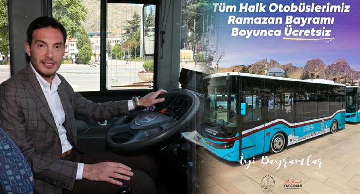 Bayram boyunca “Halk Otobüsleri” ücretsiz olacak