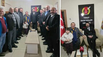 Yeniden Refah Partisi’nden Tokat Gazeteciler Cemiyeti’ne ziyaret