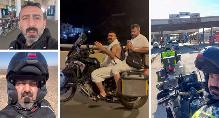 Atalarının develerle gittiği umre yolculuğunu onlar motosikletleri ile yaptı