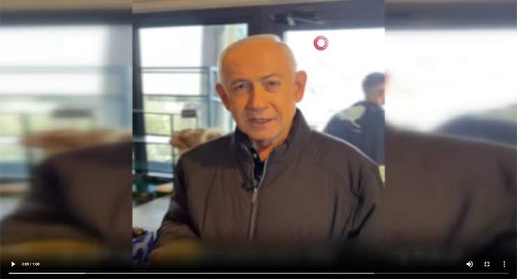Netanyahu, öldüğüne dair çıkan iddialara videolu yanıt verdi