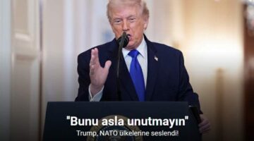 Trump, “NATO ülkeleri, İran konusunda hiçbir şey yapmadı, bunu asla unutmayın”