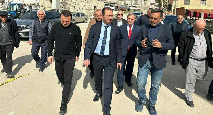 Vekil Aldemir ’’Sahadayız, Milletimizin hizmetindeyiz’’