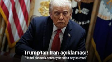 Trump, “İran’da hedef alınacak neredeyse hiçbir şey kalmadı”