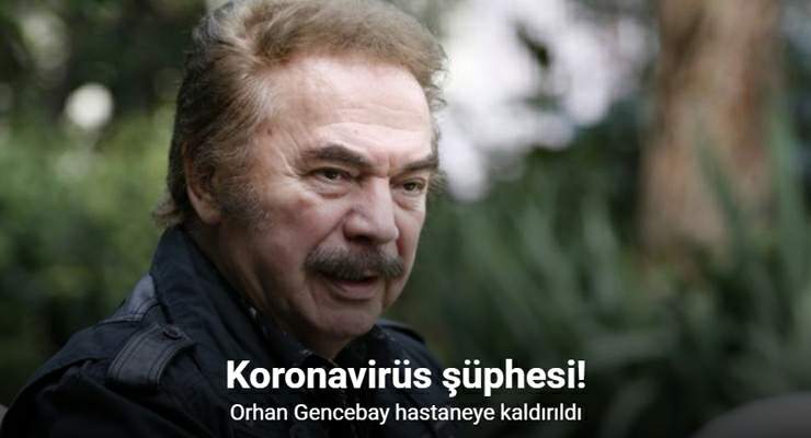 Usta sanatçı Orhan Gencebay, hastanede tedavi altında