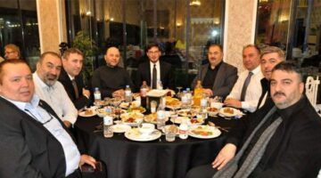 Başkan Yazıcıoğlu, Tokat basınını iftarda ağırladı