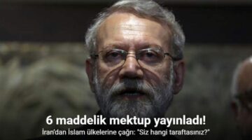 İran’dan İslam ülkelerine çağrı: “Siz hangi taraftasınız?”