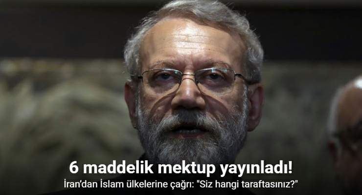 İran’dan İslam ülkelerine çağrı: “Siz hangi taraftasınız?”