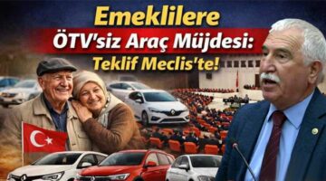 CHP’li Durmaz’dan emekli esnaf ve sanatkâra “ÖTV’siz Araç” teklifi