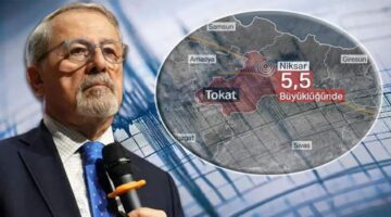 Naci Görür’den açıklama, “Tokat’ta yeni bir deprem olur mu?”