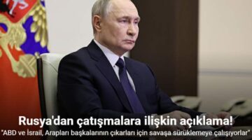 Rusya, “ABD ve İsrail, Arapları başkalarının çıkarları için savaşa sürüklemeye çalışıyorlar”