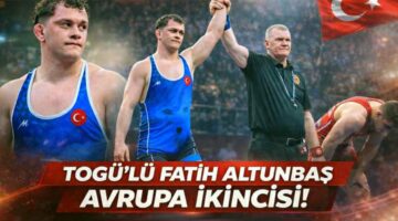 TOGÜ’lü güreşçi “Fatih Altunbaş” avrupa ikincisi oldu