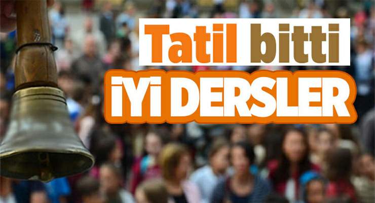 Milyonlarca öğrenci için ders zili yeniden çaldı