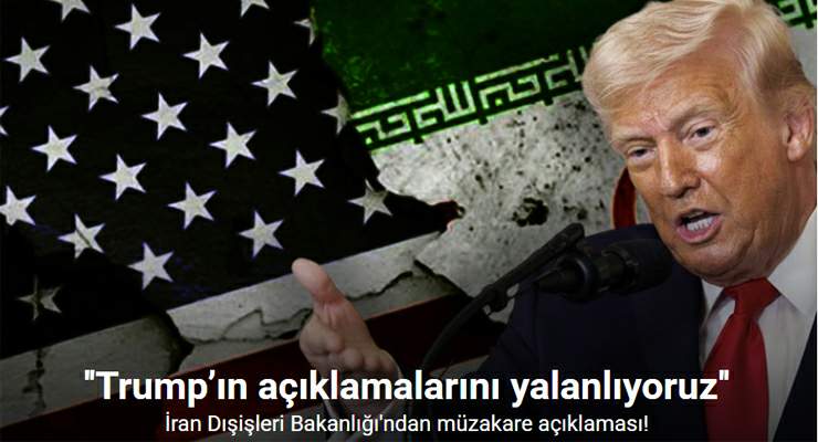 İran Dışişleri Bakanlığı’ndan müzakare açıklaması