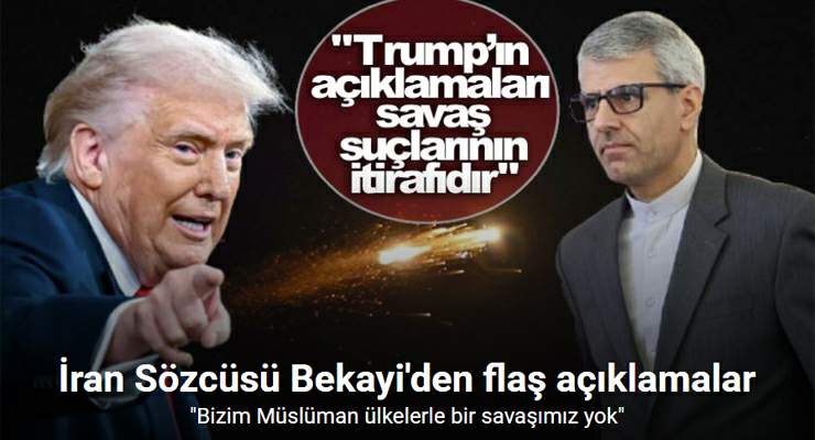 İran, “Bizim Müslüman ülkelerle bir savaşımız yok”