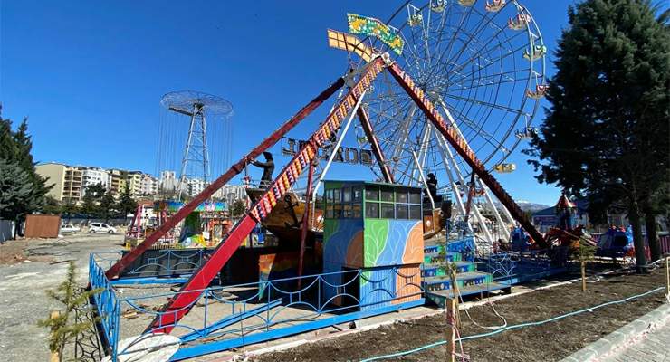 Tokat’ta çocuklar ve gençler için lunapark açılıyor