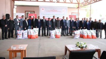Tokat’ta 3 bin 476 çiftçiye “Milyonluk Dev Tohum Desteği”