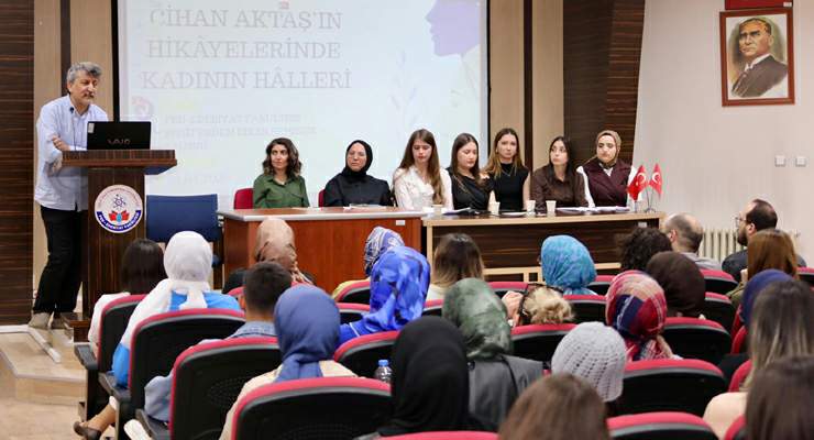 Edebiyat dünyasında “Cihan Aktaş’ın Hikâyeleri” panelde ele alındı