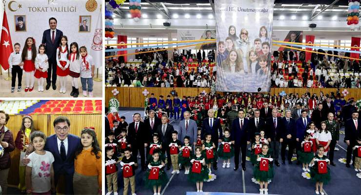 23 Nisan Ulusal Egemenlik ve Çocuk Bayramı Tokat’ta coşkuyla kutlandı