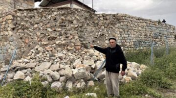 Roma İmparatoru Sezar’ın “Geldim, gördüm, yendim” dediği kale surlarında çökme yaşandı