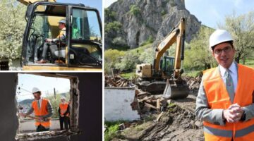 Tokat’ta kentsel dönüşümde yıkımlar başladı