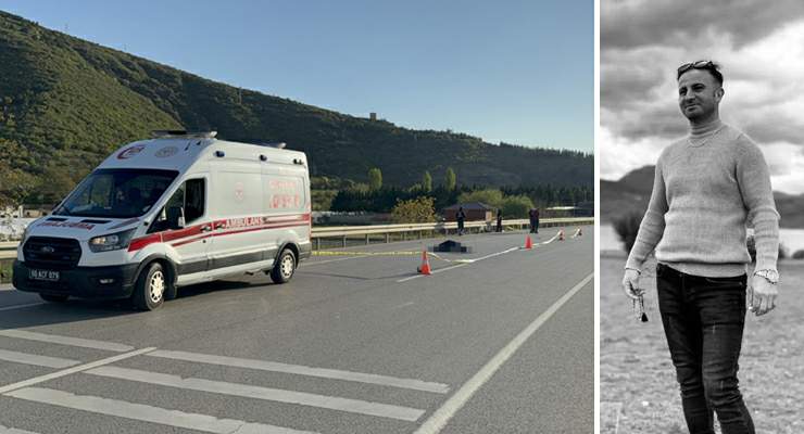 Kazada hayatını kaybeden motosiklet sürücüsünün son görüntüleri ortaya çıktı
