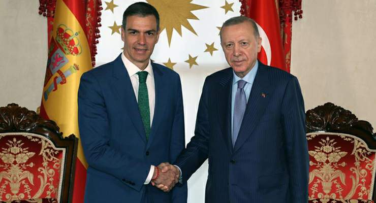 Cumhurbaşkanı Erdoğan, İspanya Başbakanı Sanchez ile telefonda görüştü