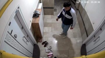 Ayakkabı hırsızı tutuklanarak cezaevine gönderildi: Hırsızlık anları kamerada