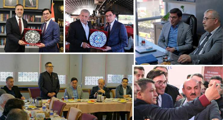 Başkan Yazıcıoğlu’ndan İstanbul’da yoğun temas trafiği