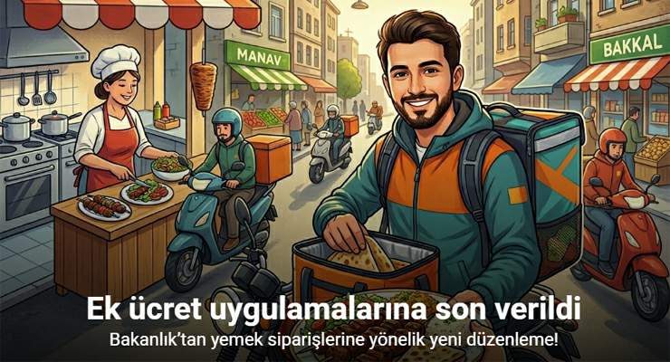 Bakanlık’tan yemek siparişlerine yönelik yeni düzenleme