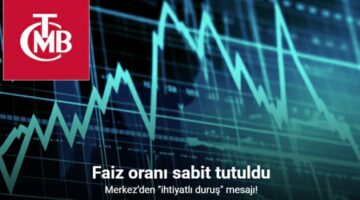 Merkez Bankası faizi değiştirmedi, yüzde 37’de sabit bıraktı