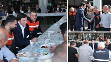 Başkan Yazıcıoğlu, Haftaya personeliyle “Bismillah” dedi