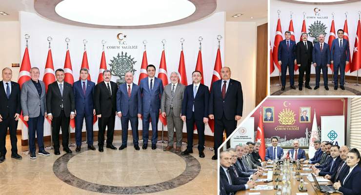 “OKA Nisan Ayı Toplantısı” Çorum’da yapıldı