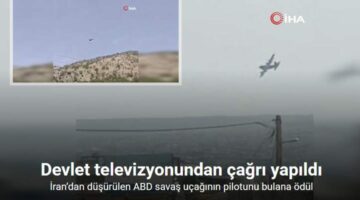 İran’dan düşürülen ABD savaş uçağının pilotunu bulana ödül
